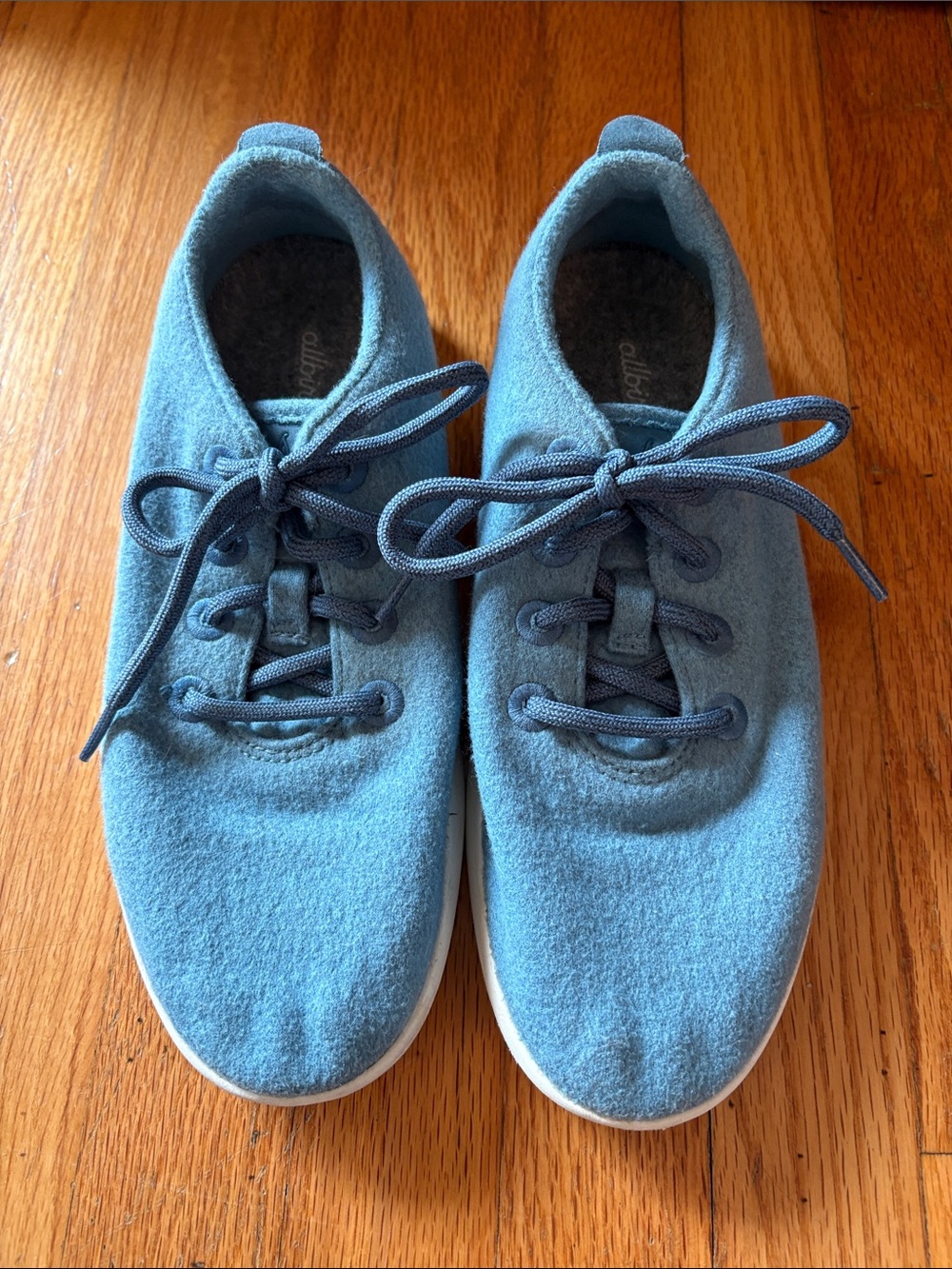 allbirds Wool Runners Women’s Blue Sneakers Size 9